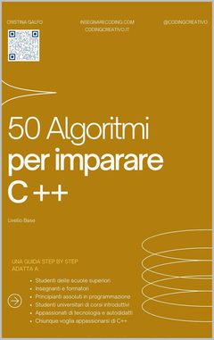 Copertina: 50 Algoritmi per imparare C++