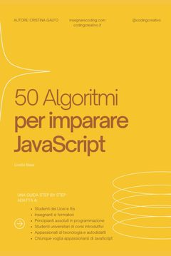 Copertina: 50 Algoritmi per imparare JavaScript