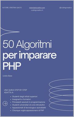Copertina: 50 Algoritmi per imparare PHP