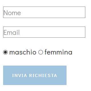 Form html esempio