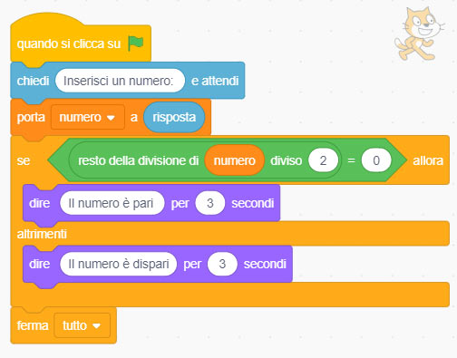 numeri pari e dispari