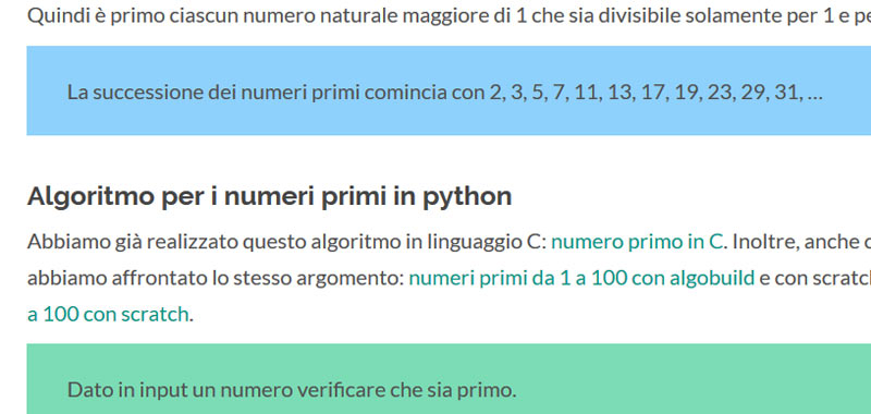 Numeri primi in Python