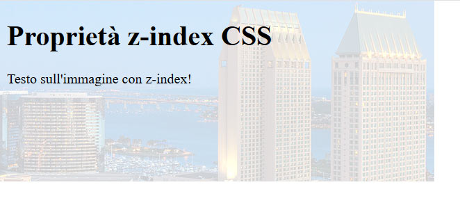 z- index