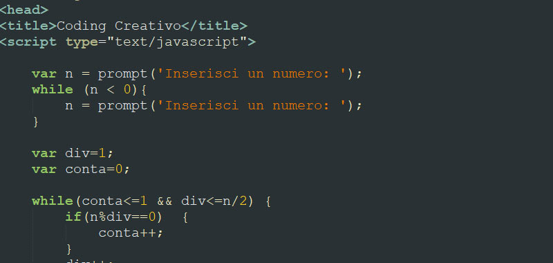 prime number JavaScript