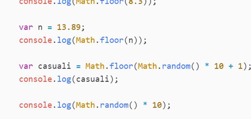 Math floor JavaScript