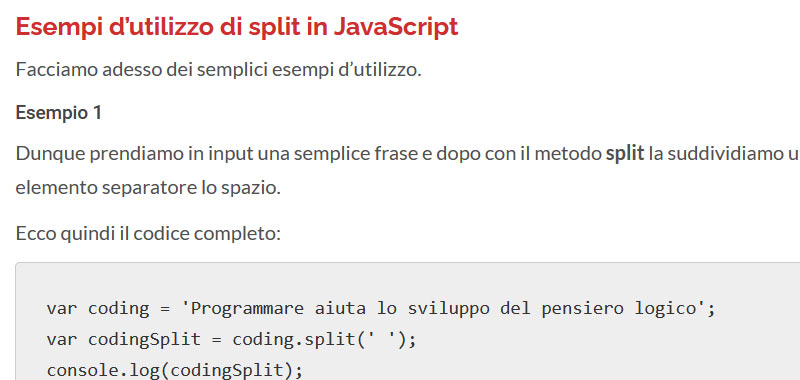 split JavaScript
