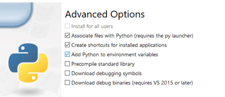 advanced options python