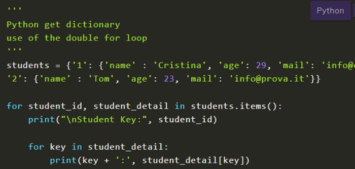 Python get dictionary, get() method Python dictionaries