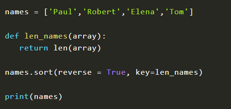 Bubble Sort Python, algoritmo di ordinamento in Python