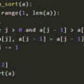Insertion Sort Python