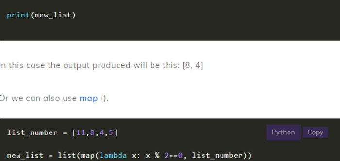 Python lambda, anonymous function lambda Python